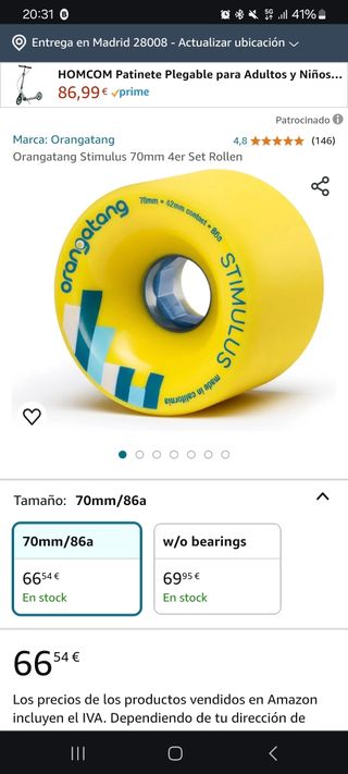 Longboard Landyachtz switchblade 36