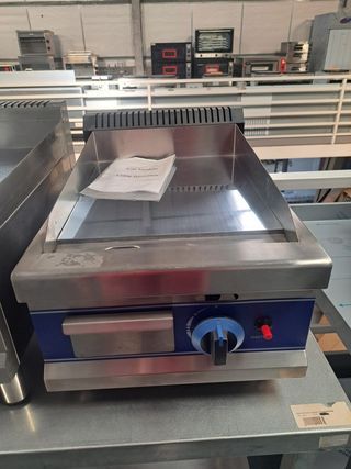 PLANCHA A GAS CROMO DURO INDUSTRIAL