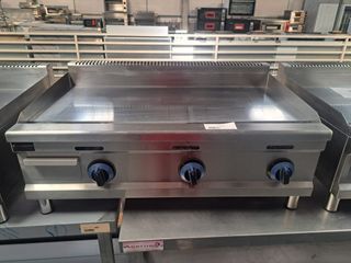 PLANCHA A GAS CROMO DURO INDUSTRIAL