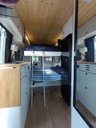 Camper autocaravana sobre Fiat Ducato Maxi