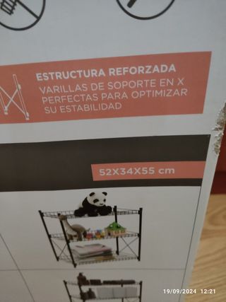 Estantería metalica