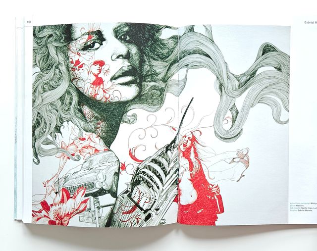 Libro "Illustration on advertising"