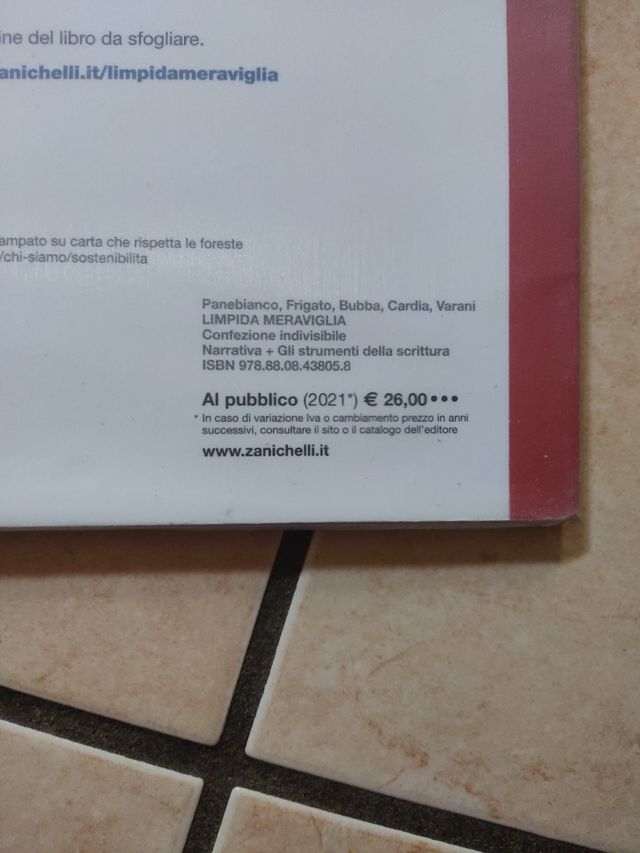 Limpida meraviglia gli strumenti della s