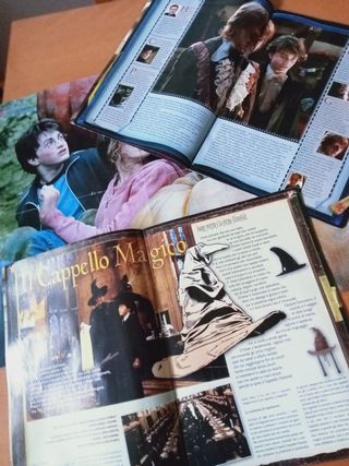 HARRY POTTER riviste+posters+kit incantesimi