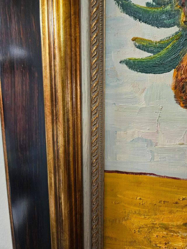 Cuadro grande Los Girasoles