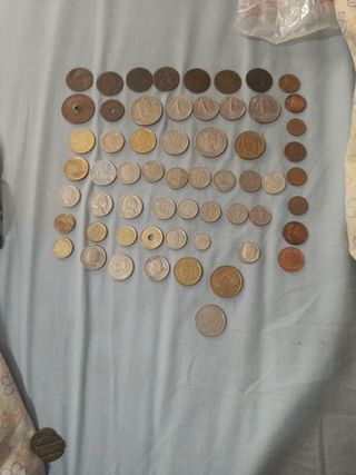 Monedas antiguas españolas y extranjeras