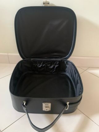 Set 3 valigie /borse nere vintage