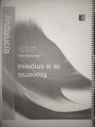 Libro de economía 2 de bachillerato