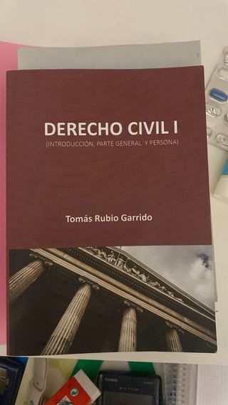 Derecho civil 1 Tomas Rubio