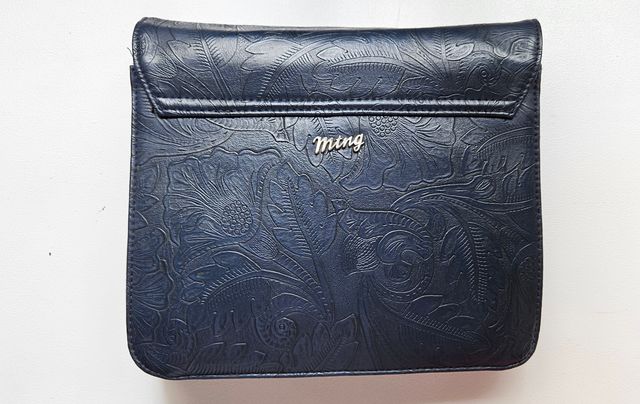 Bolso bandolero mustang azul