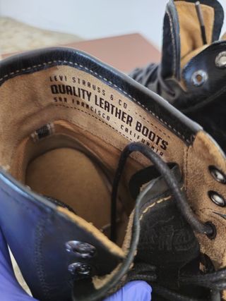 Stivali in pelle da uomo Levi Strauss