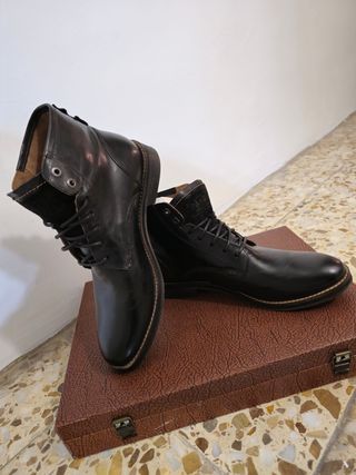 Stivali in pelle da uomo Levi Strauss