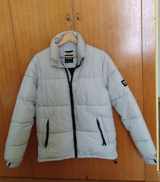 Cazadora acolchada impermeable Zara hombre S
