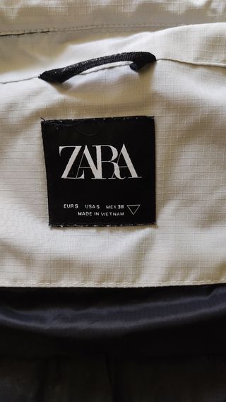 Cazadora acolchada impermeable Zara hombre S