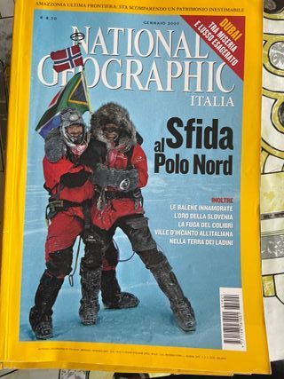 12 riviste National Geographic Italia anno 2007