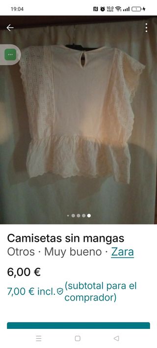 Camisetas Niña Bordado Suizo 