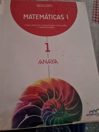 Matemáticas I.