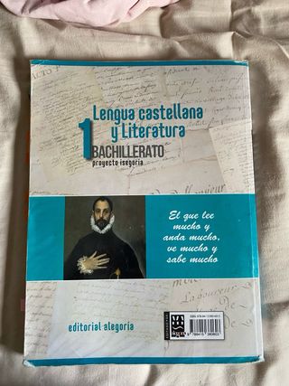 Libro lengua 1 bachillerato