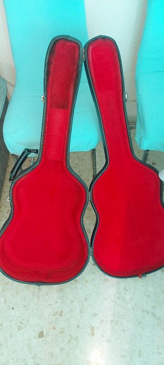 Funda de guitarra vintage