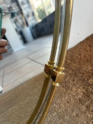 Espejo ovalado de 79x54