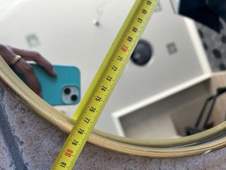 Espejo ovalado de 79x54