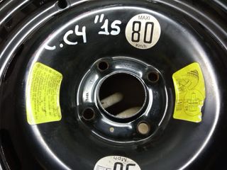 Llantas chapa 15 pulgadas PSA 4x108