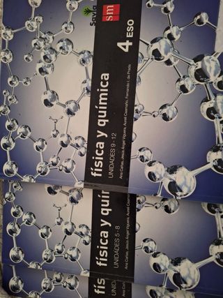 libros física y química SM 4 de la ESO