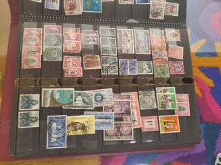 Colección sellos de África.