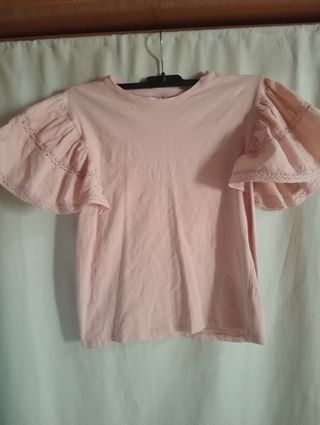 Camisetas niña cuello redondo