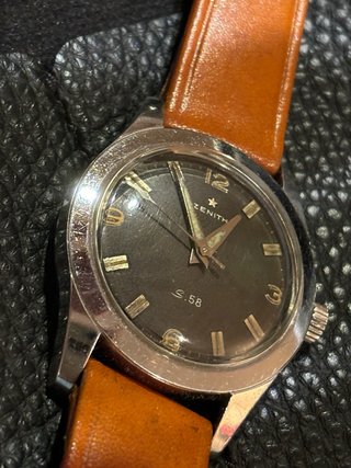 Reloj Zenith S58 Scaphandre MKI divervintage watch
