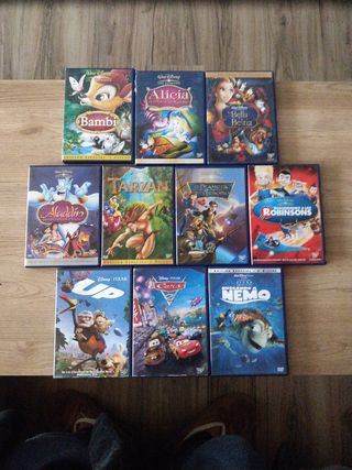 PACK DVD DISNEY-PIXAR