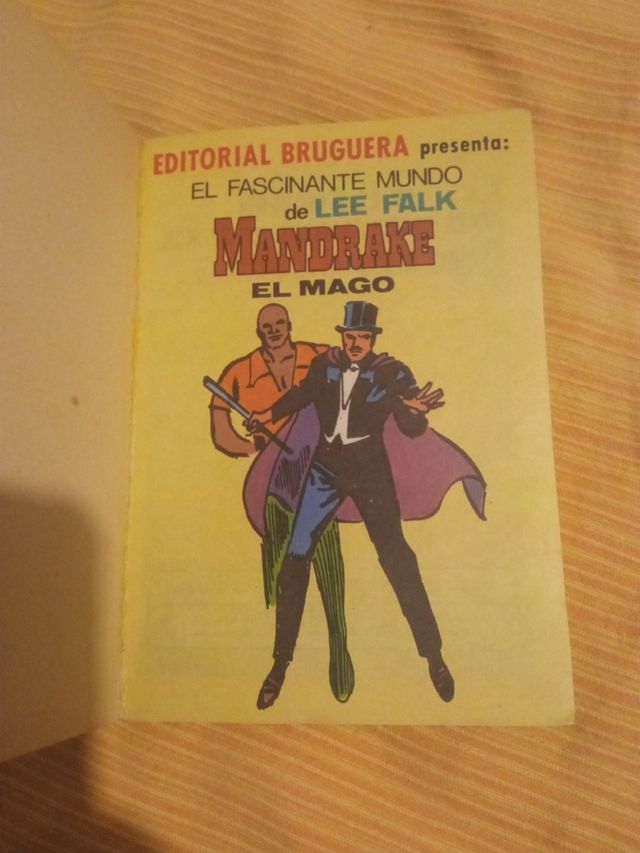 Comic Mandrake El Mago