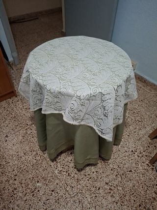 Mesa camilla 4 cajones