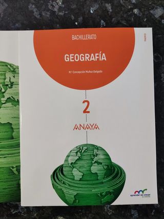 Libro geografía 2 bachillerato 