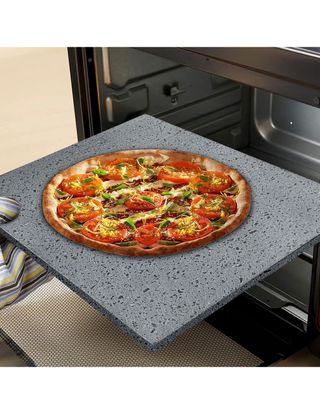 Pietra lavica piastra dell'Etna teglia 31x31x3 bbq