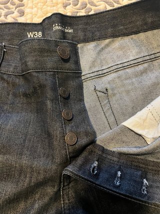 Jeans corto uomo