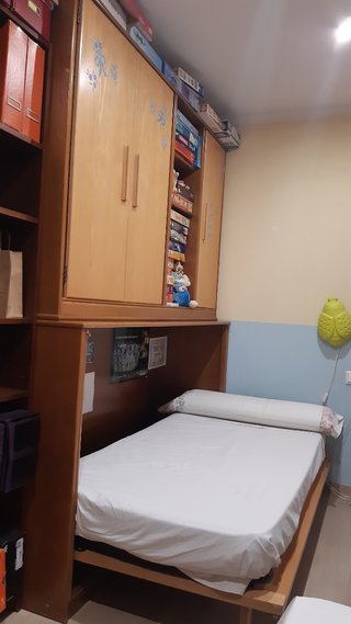 Cama abatible con armarios
