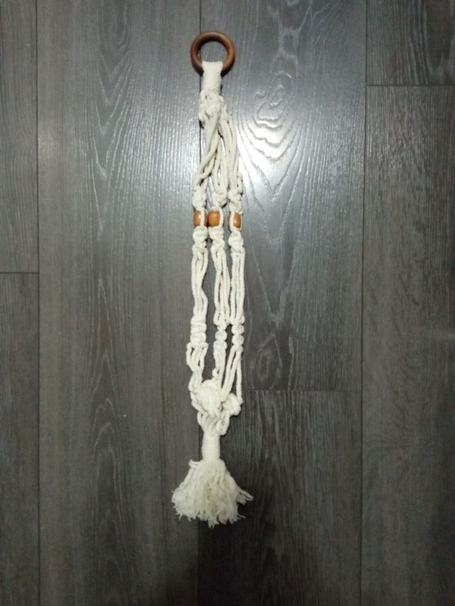 Porta macetas macramé