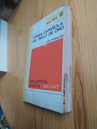 Poesía española del siglo de oro