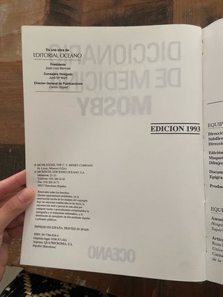 Diccionario medicina mosbi