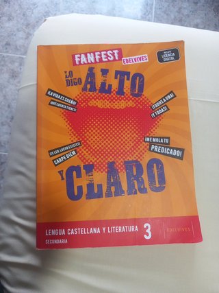 Lengua Castellana y literatura 3 secundaria ✔️