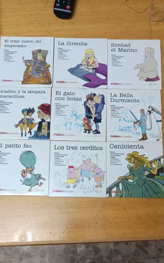 Cuentos tradicionales en Cd