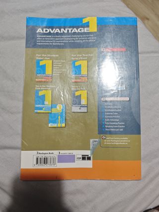 ADVANTAGE FOR BACHILLERATO 1. ST'S BOOK (2017)
