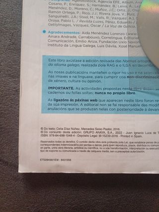 Libro lingua galega e literatura 2 eso