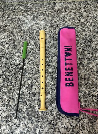 Flauta, Funda y Limpiador para flautas