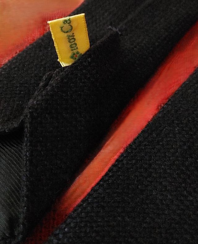 Cravatta KITON® Artigianale Blu e Nero.