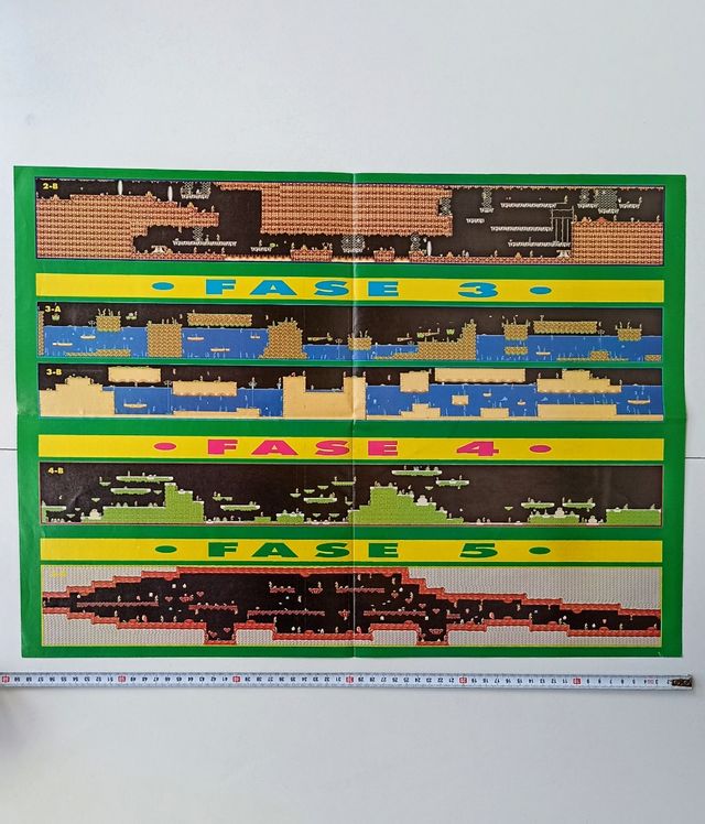 POSTER MAPA CHUCK ROCK HOBBY CONSOLAS