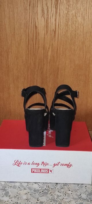 Zapatos tacón plataforma graduación boda