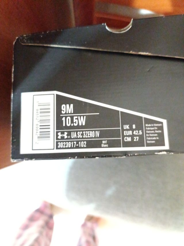 Zapatillas baloncesto Under Armour SC 3Zero