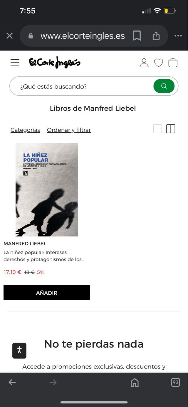 La niñez popular: Intereses,